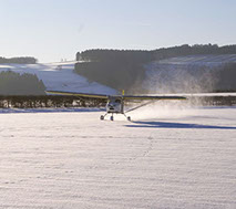Flugschule Volker Engelmann Flug im Schnee Winter